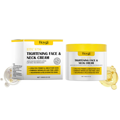 Hoygi Neck Care Cream Face And Neck Dual Effect Moisturizing And Gentle Moisturizing Cream Brightening Skin