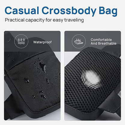 Waterproof Tactical Chest Bag | Anti-Theft Crossbody Sling Pack