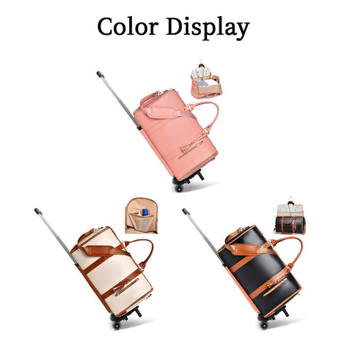 Foldable Garment Bag with Pull Rod