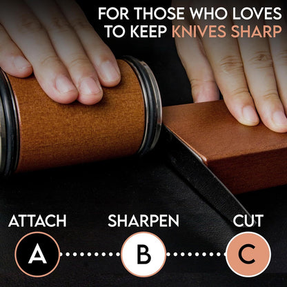 Tungsten Steel Magnetic Rolling Knife Sharpener