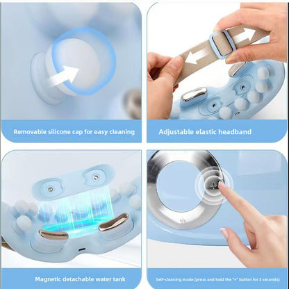 Smart Eye Massager with Heat Therapy and Bluetooth