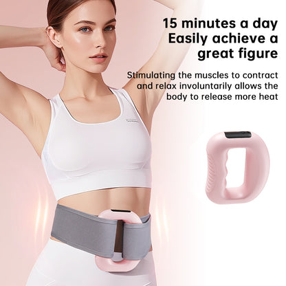 Electric Fascia Massage Ring – 5 Speed Body Sculpting Machine with Belt, Compact Slimming Massager for Home Use
