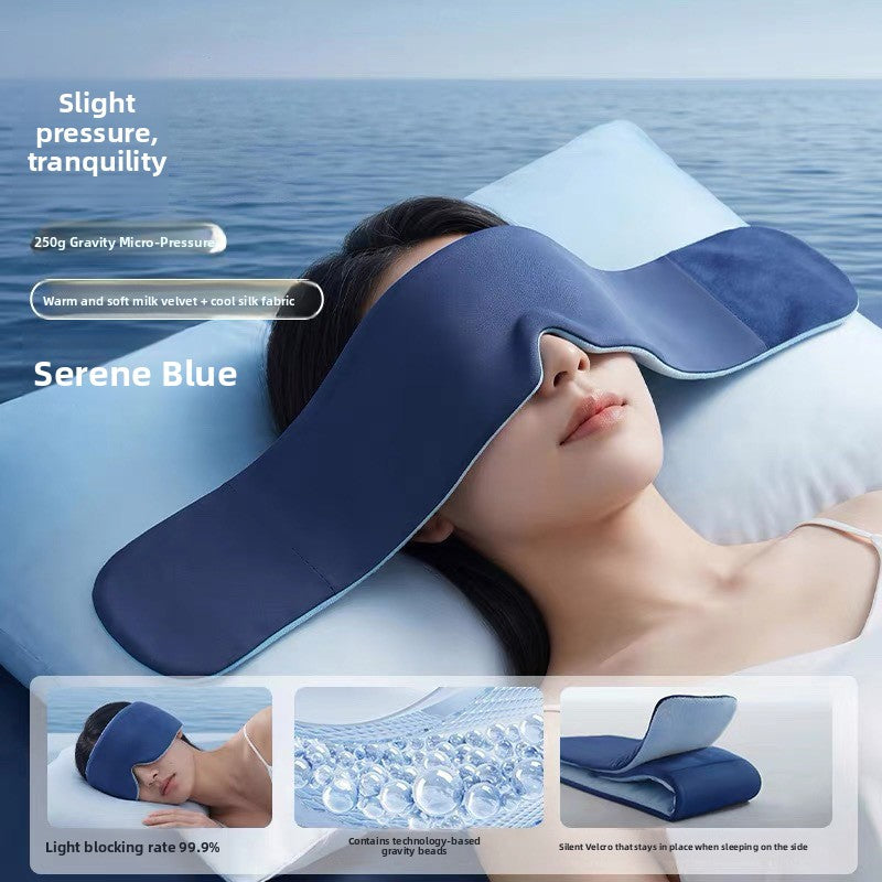 Double-Sided Glass Bead Micro-Gravity Deep Sleep Eye Mask