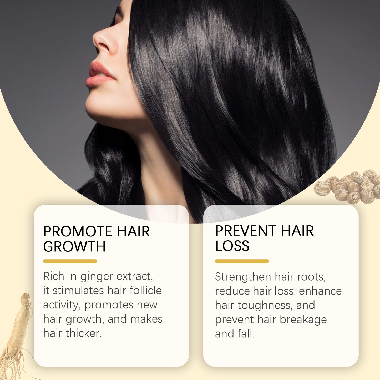 Hoegoa Hair Care Spray Gently Nourishes And Restores Hair Soft, Plump, Moist And Strong Hair Spray