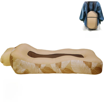 Inflatable Outdoor Air Lounger & Travel Camping Bed ? Portable Blow-Up Sofa