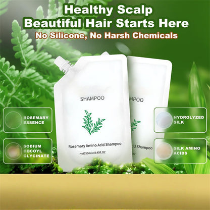 Rosemary Amino Acid Shampoo Moisturizes and Softens Hair and Scalp Care