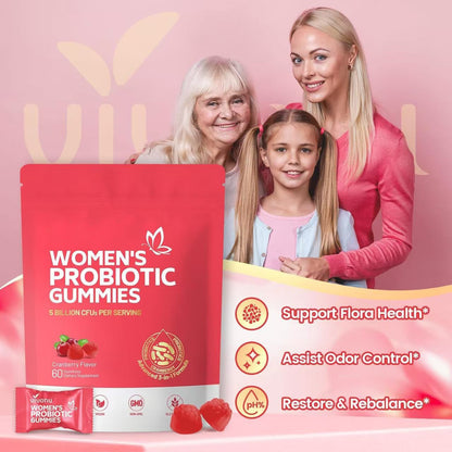 60 pieces of female probiotic gummies