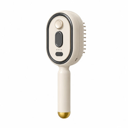 Electric spray massage comb
