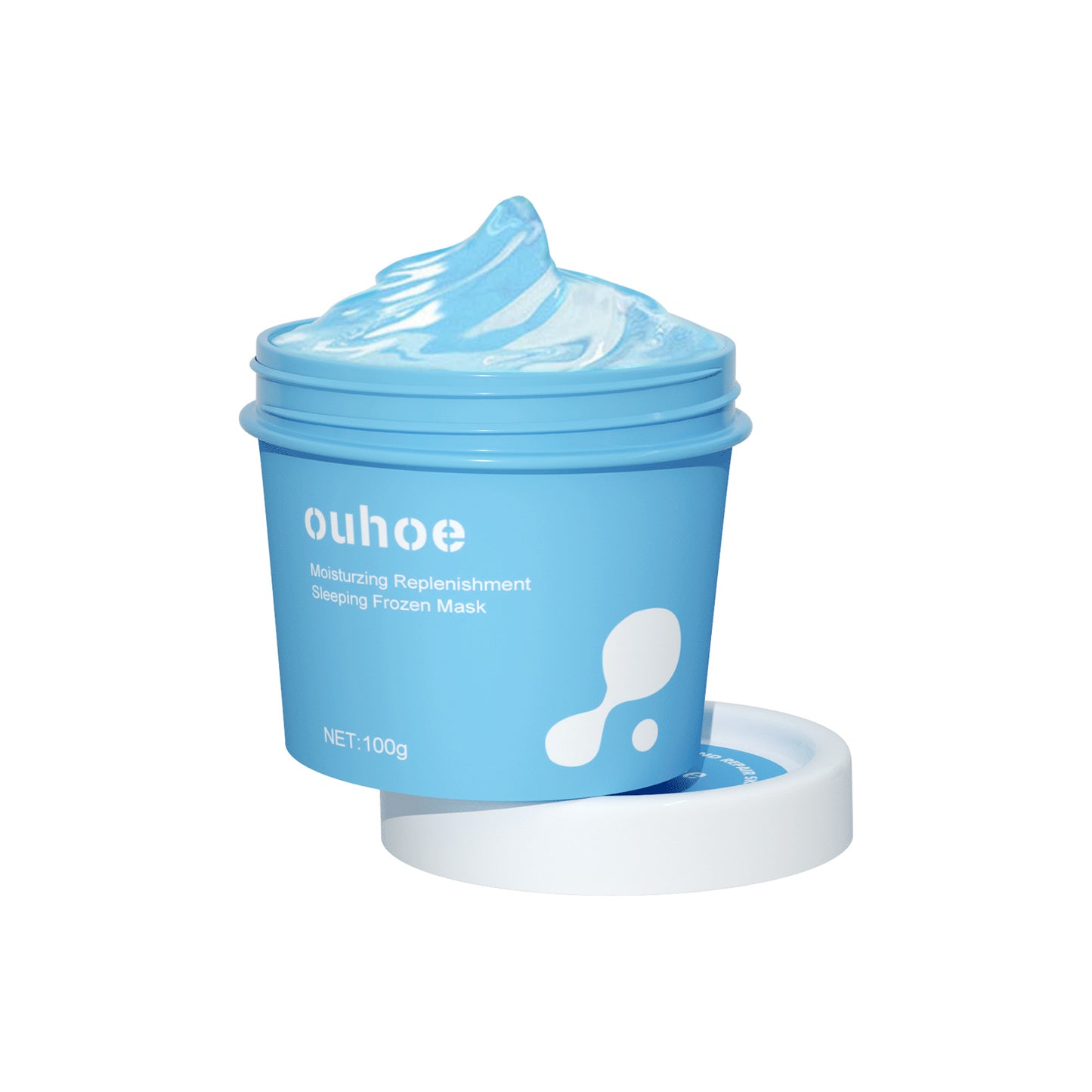 Hydrating And Moisturizing Sleep Frozen Mask, Shrink Pores Brightens Skin, Refreshes And Moisturizes Spread Mask