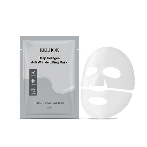EELHOE Collagen Mask (Bag) Hydrating, Rejuvenating, Firming, Brightening, Moisturizing, Nourishing And Gentle Care Mask