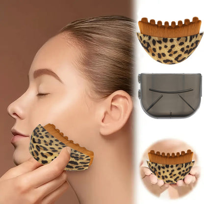 Cross-border Exclusive Makeup Brush Facial Brush Lymphatic Body Brush Large Size Care Brush Cleaning Brush