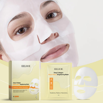 EELHOE Niacin Vitamin C Whitening Mask (Box Set) Hydrating, Moisturizing And Nourishing Skin Daily Skin Care And Beauty Mask