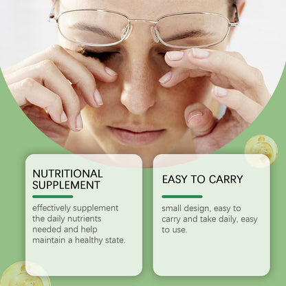 Googeer Vision Relief Capsules, Vision Care Herbal Capsules For Body Treatment
