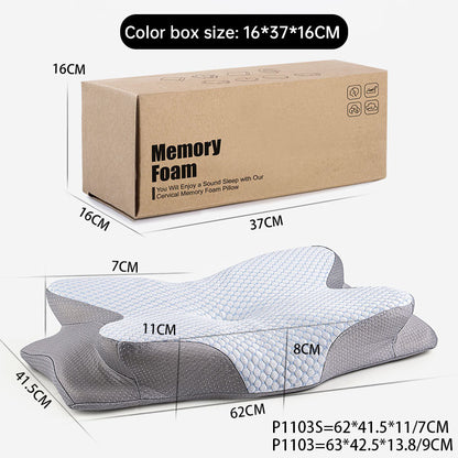 Butterfly Shape Memory Foam Neck Support Pillow
