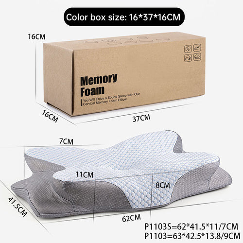 Butterfly Shape Memory Foam Neck Support Pillow