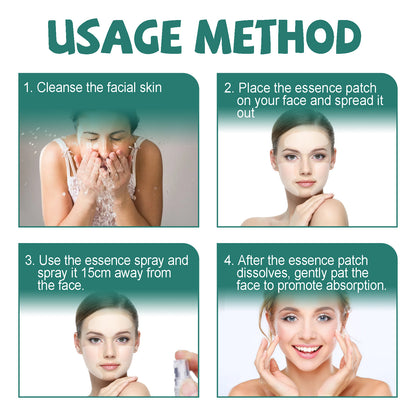 Dermalayr-Technology Soluble Collagen Film, Anti-wrinkle Moisturizing Firming Whitening Patch