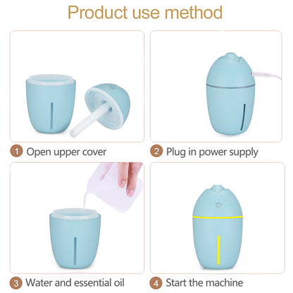 Humidifier USB Mini Humidifier Ultrasonic Car/Office/Home