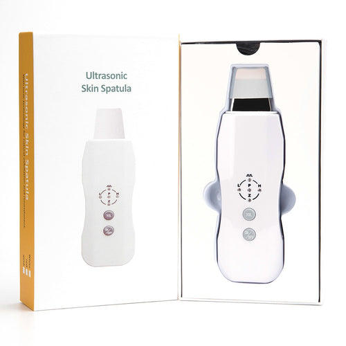 Anion + Ultrasonic Face Skin Cleaner Spatula for Gentle Peeling Skin Clean Ion Therapy and Face led ultrasonic skin tighten