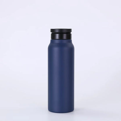 24oz Stainless Steel Insulated Water Bottle with Magnetic Phone Holder and Handle