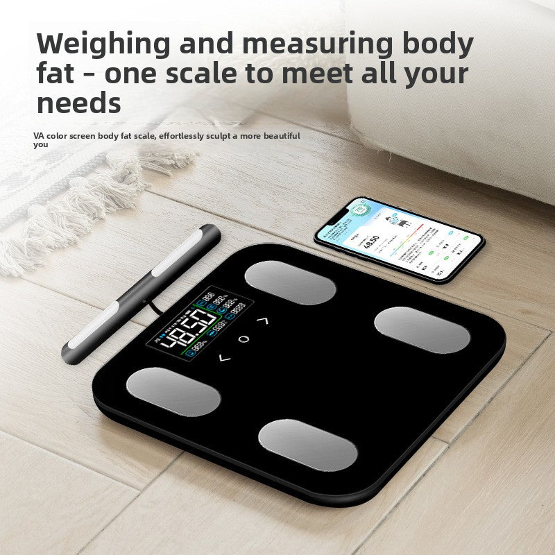 Electrode body fat scale