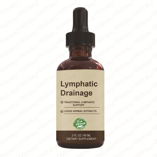 Natural Herbal Lymph Drops - Lymphatic Drainage & Detox Support (60ml)