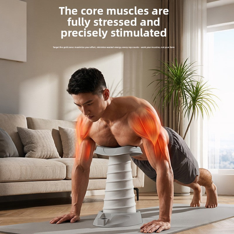 Adjustable Push Up Stand with Resistance Bands