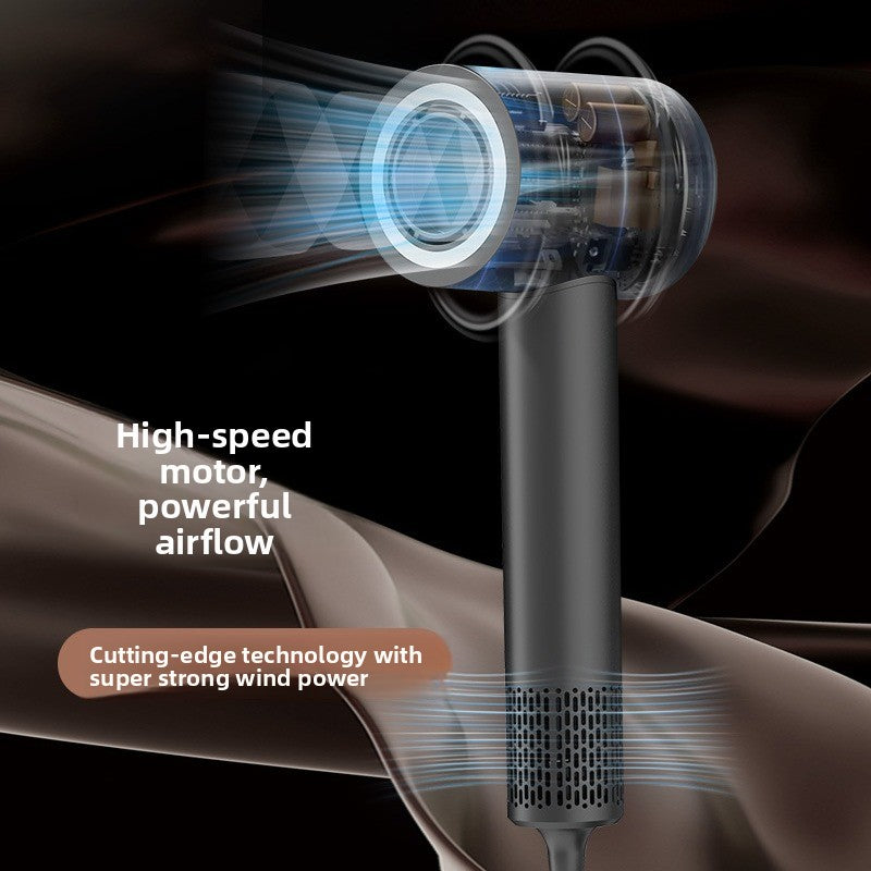 LED Touch Screen Hair Dryer with Negative Ion Technology