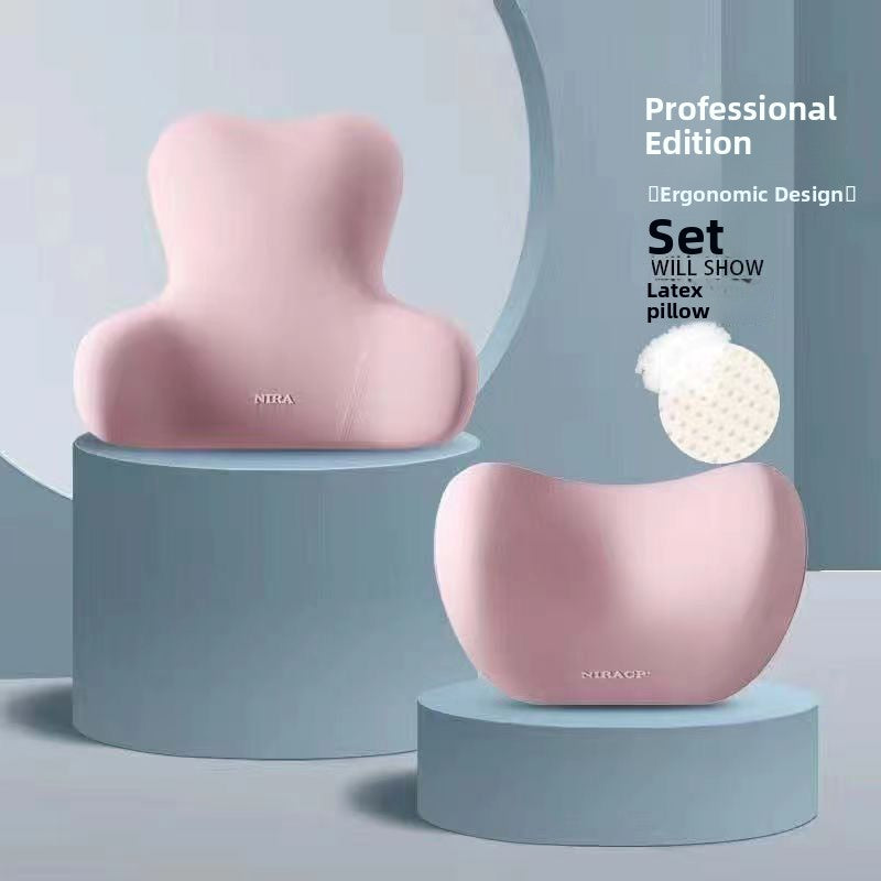 Ergonomic Car Lumbar Support Pillow