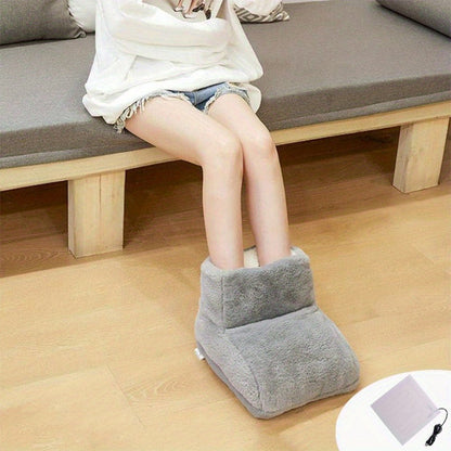 Adjustable USB Heated Home Slippers