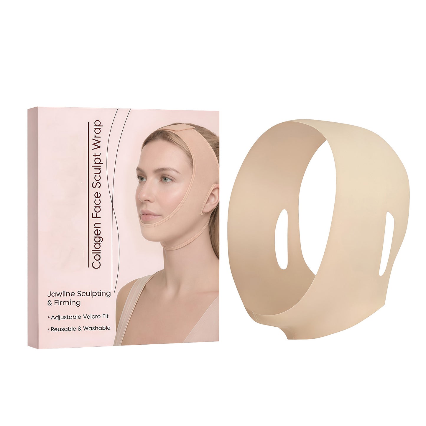 Instant Jawline Sculpting Patch | Men's V-Line Contour