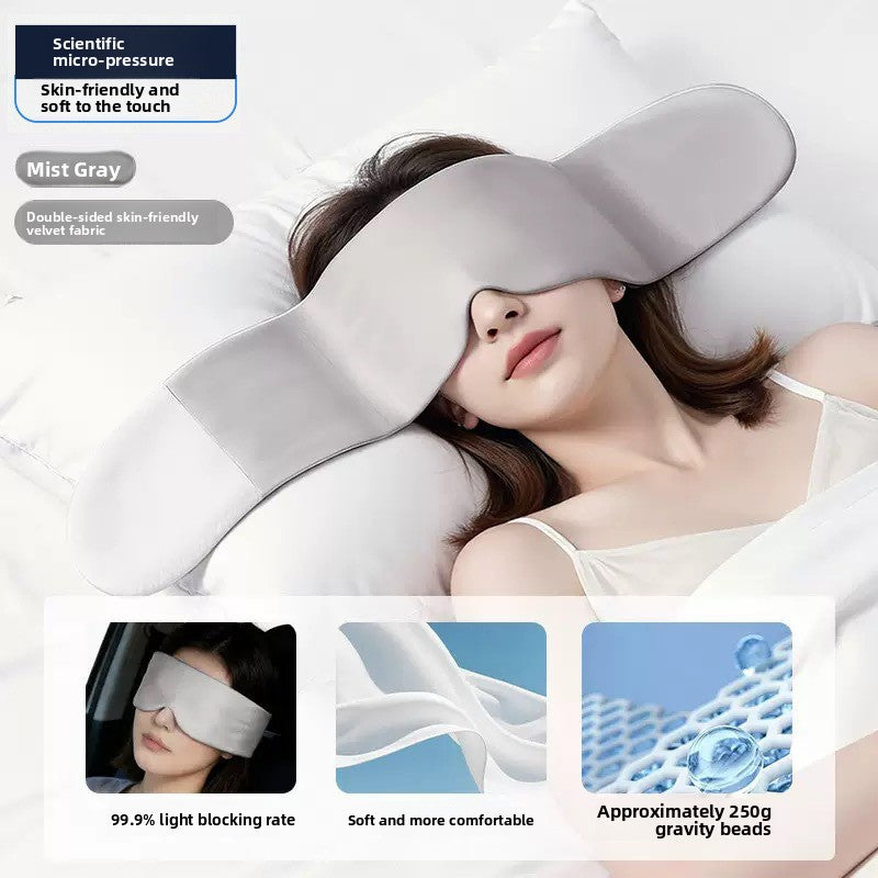 Double-Sided Glass Bead Micro-Gravity Deep Sleep Eye Mask