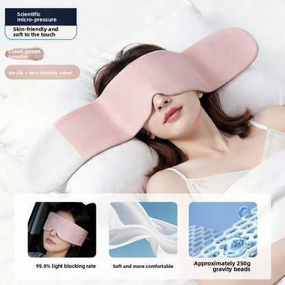 Double-Sided Glass Bead Micro-Gravity Deep Sleep Eye Mask