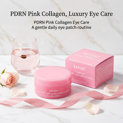 Pink Collagen Caffeine Eye Patches