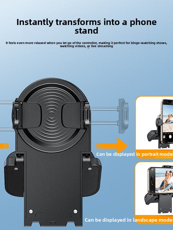 Crenov Mobile Phone Stabilizer Anti-Shake Magnetic Stand Bluetooth Remote Control Shooting Aid for Vlog Shooting Horizontally and Vertically
