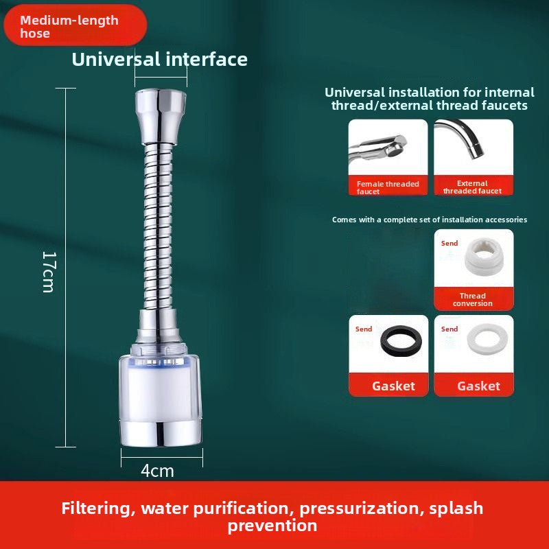 Universal Extension Faucet Splash Guard
