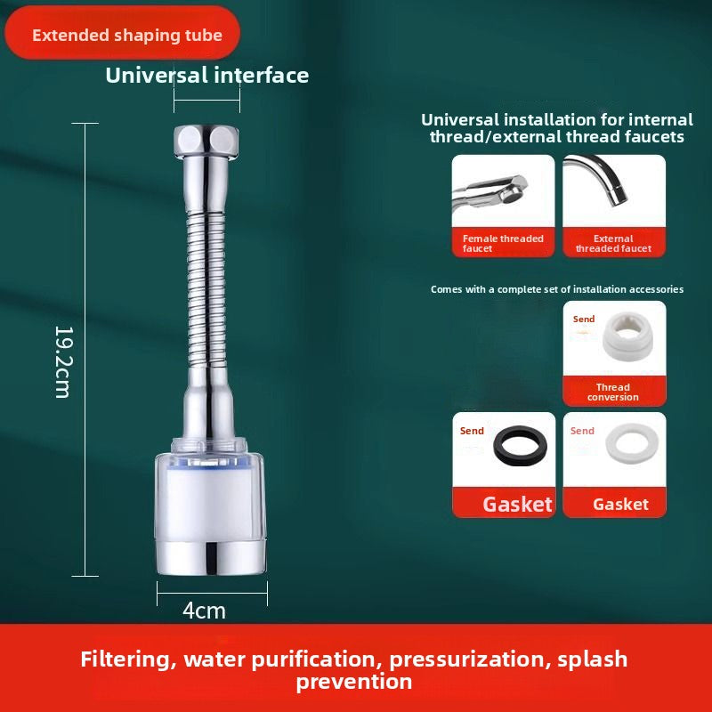 Universal Extension Faucet Splash Guard