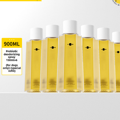 Probiotic Pet Odor Eliminator Spray for Cats and Dogs
