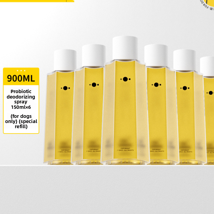 Probiotic Pet Odor Eliminator Spray for Cats and Dogs