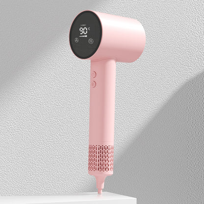 LED Touch Screen Hair Dryer with Negative Ion Technology