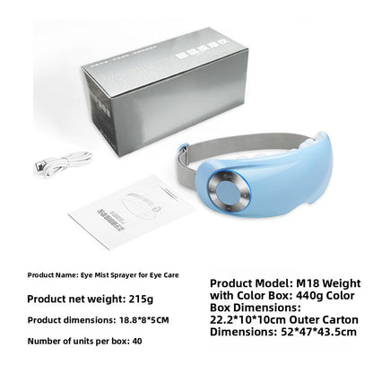 Smart Eye Massager with Heat Therapy and Bluetooth