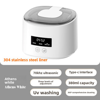 UV Ultrasonic Dental Appliance Cleaner | Portable Retainer Sanitizer