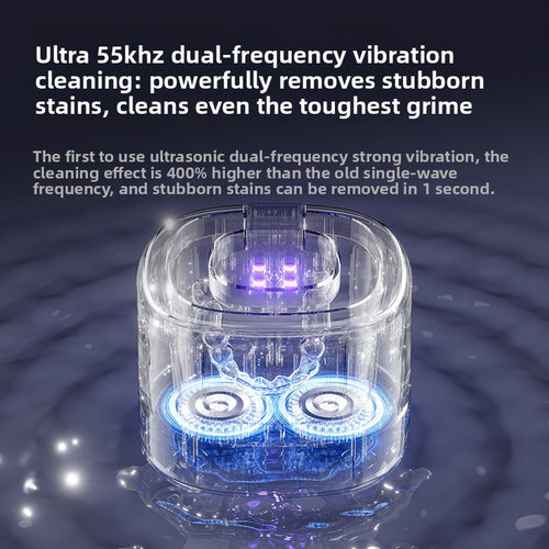 UV Ultrasonic Dental Appliance Cleaner | Portable Retainer Sanitizer