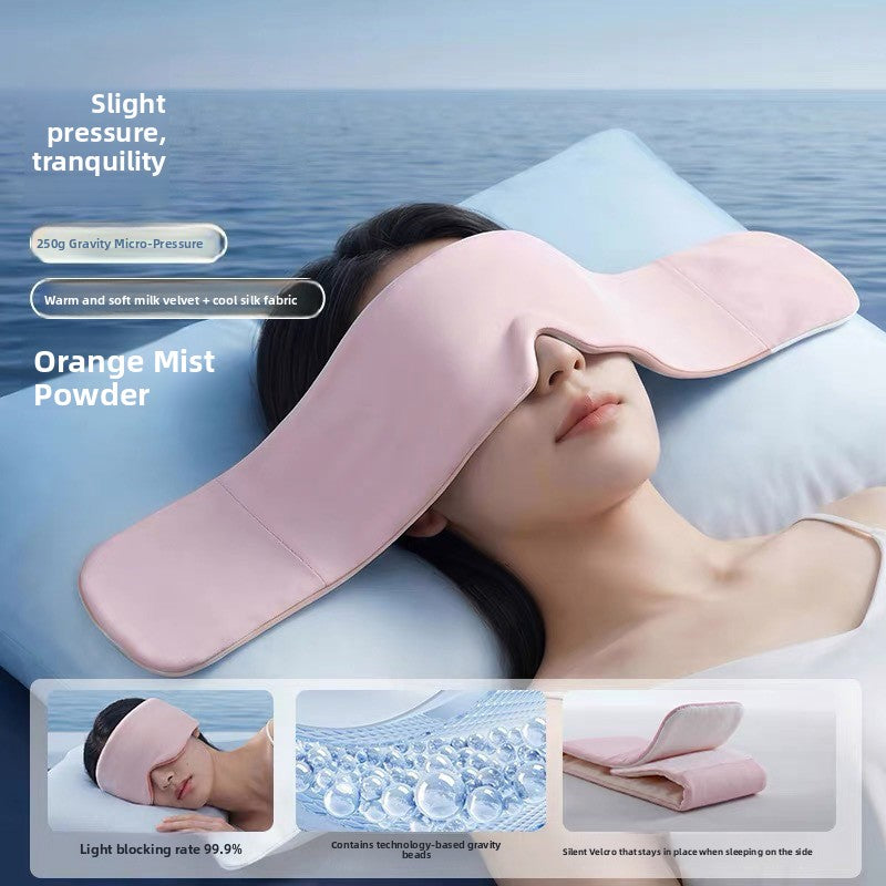 Double-Sided Glass Bead Micro-Gravity Deep Sleep Eye Mask