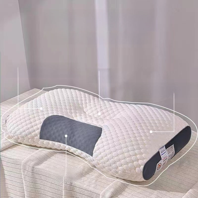 Washable knitted massage pillow