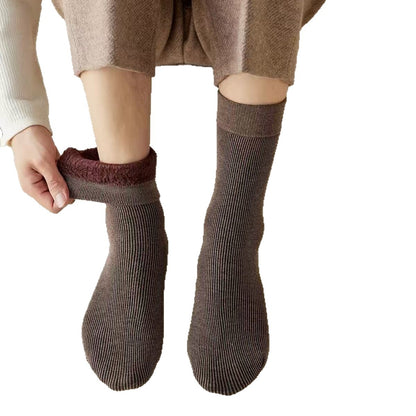 Mid-Calf Wool Blend Socks