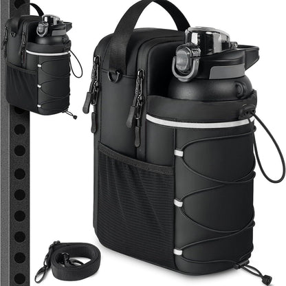 Gym Magnetic Water Bottle Bag