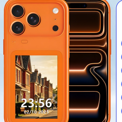 Smart display Bluetooth phone case