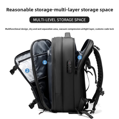 Multifunctional Travel Vacuum Compression Backpack