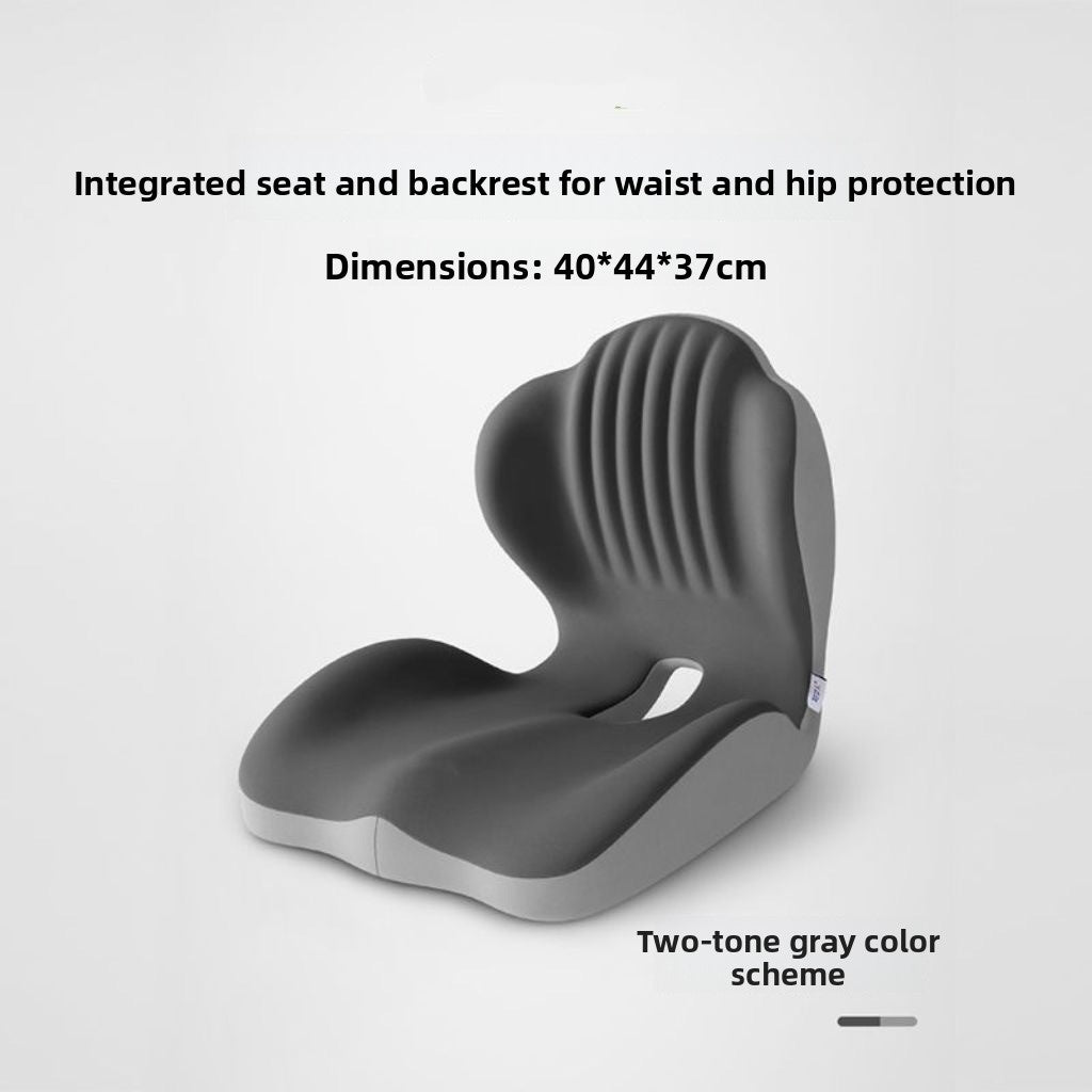 Memory Foam Office Seat Cushion with Backrest