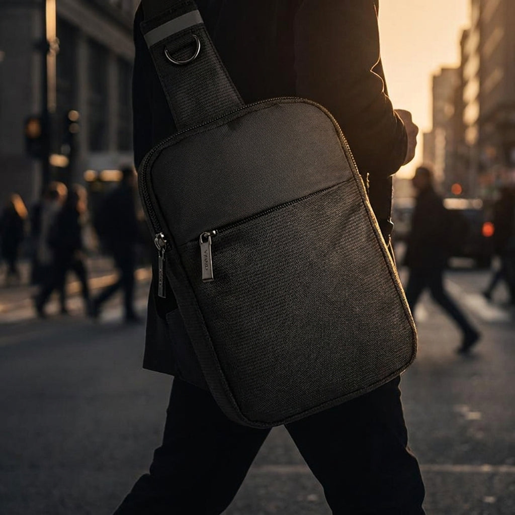 Waterproof Tactical Chest Bag | Anti-Theft Crossbody Sling Pack